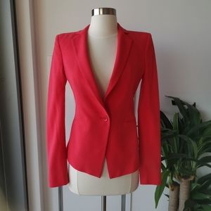bcbgmaxazria orange jacket